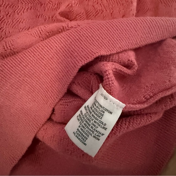 Hinge Coral Textured Knit Sweater - Picture 7 of 7